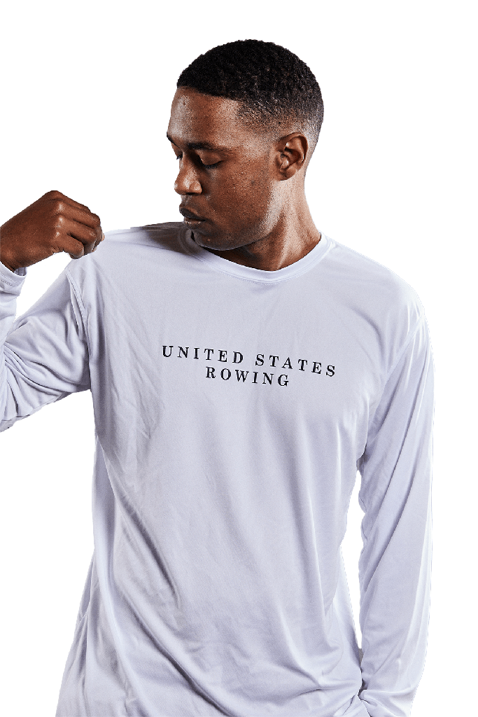 Unisex UV Protection U.S. Rowing and Oar Long Sleeve — 3