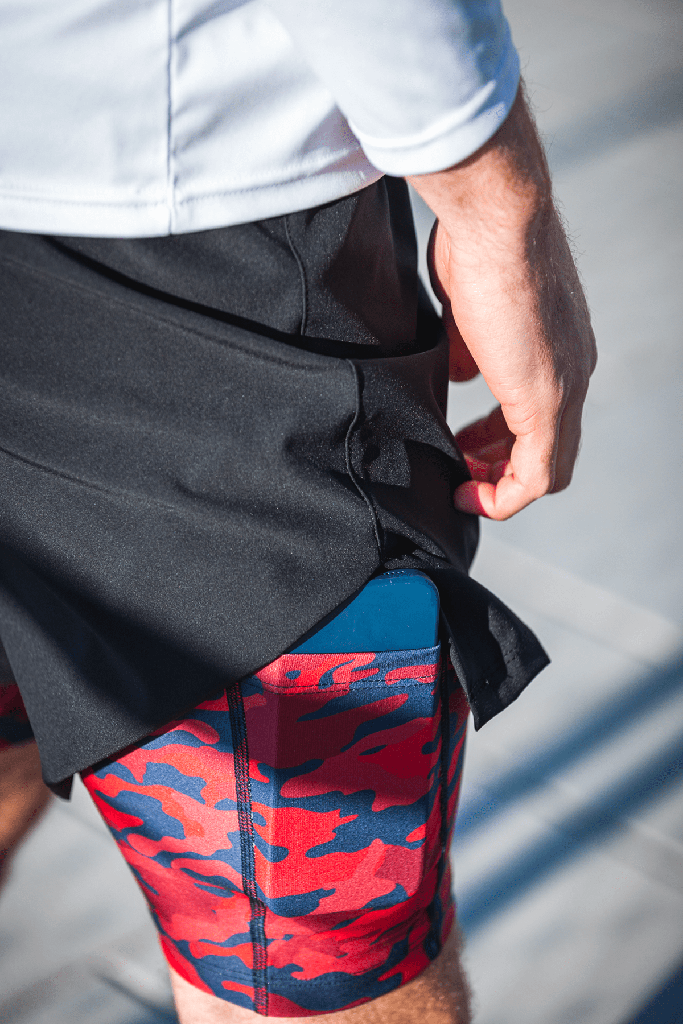 BOATHOUSE Men's Double Layer Training Shorts — 8