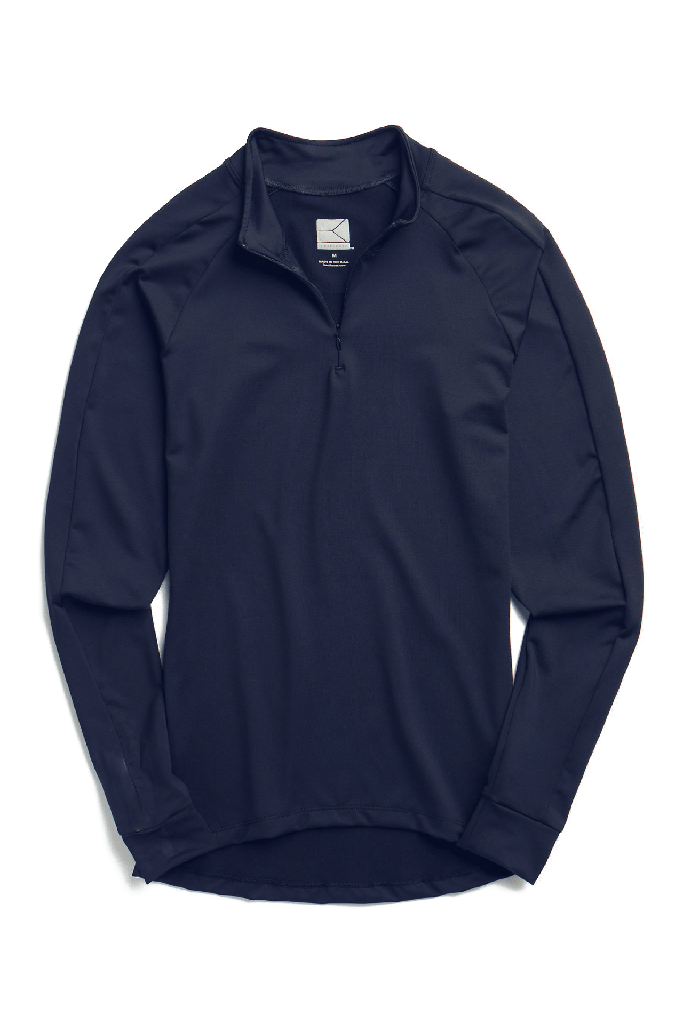 BOATHOUSE Men's Core Quarter-Zip Compression Top — 3