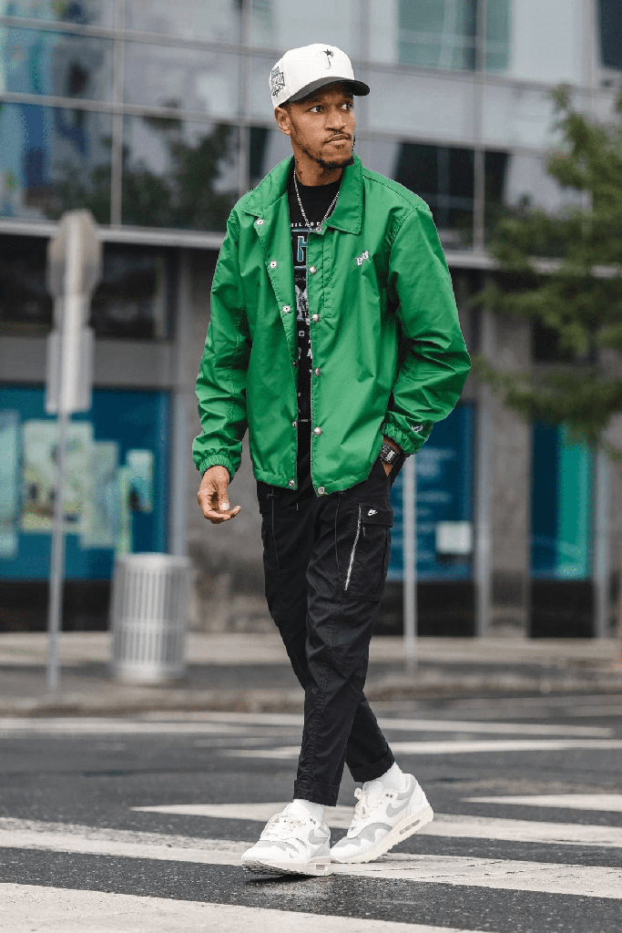 BOATHOUSE BIRDS COACHES WINDBREAKER JACKET — 3