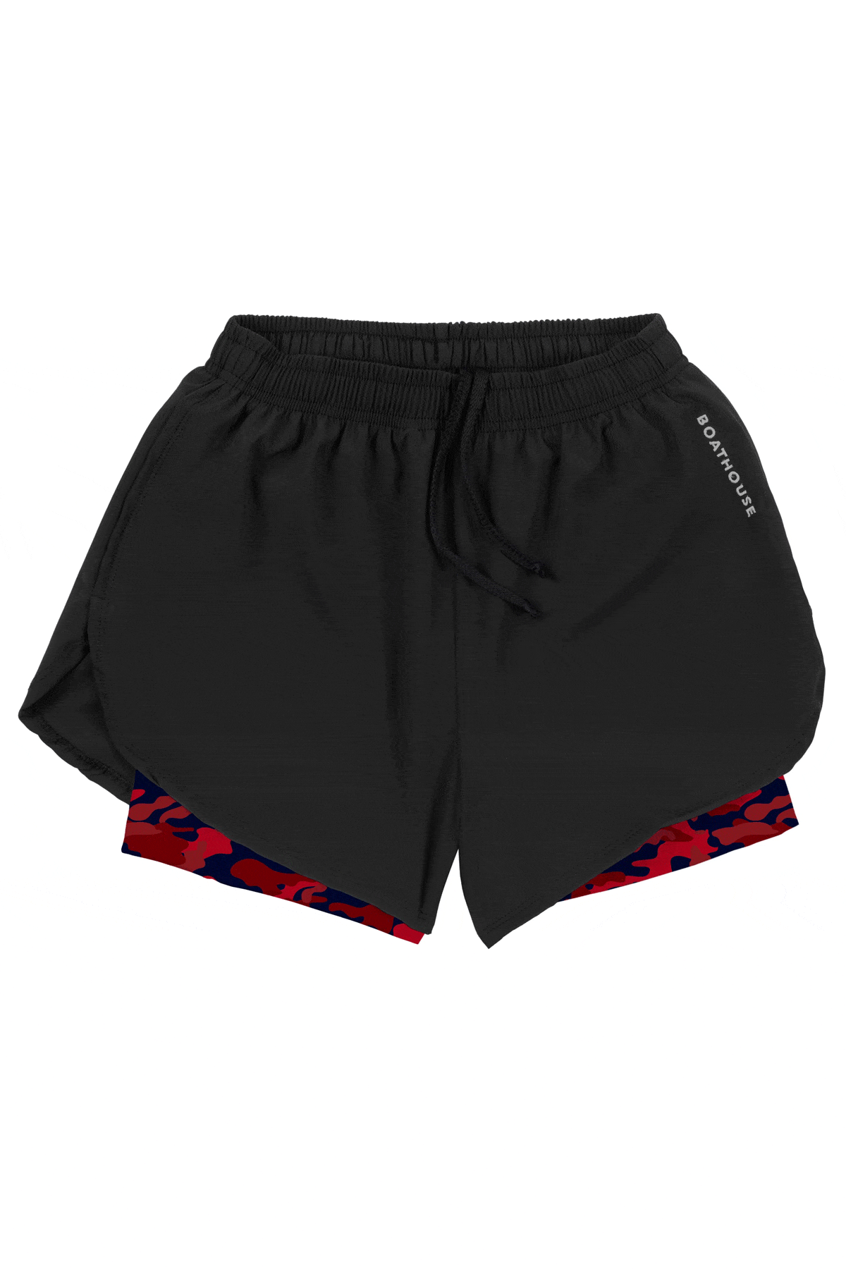 BOATHOUSE Women's Double Layer Training Shorts — 2