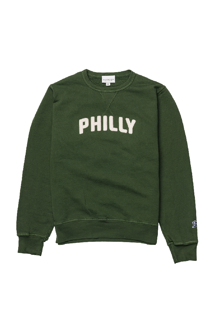 Boathouse Philly Felt Sweatshirt — 1