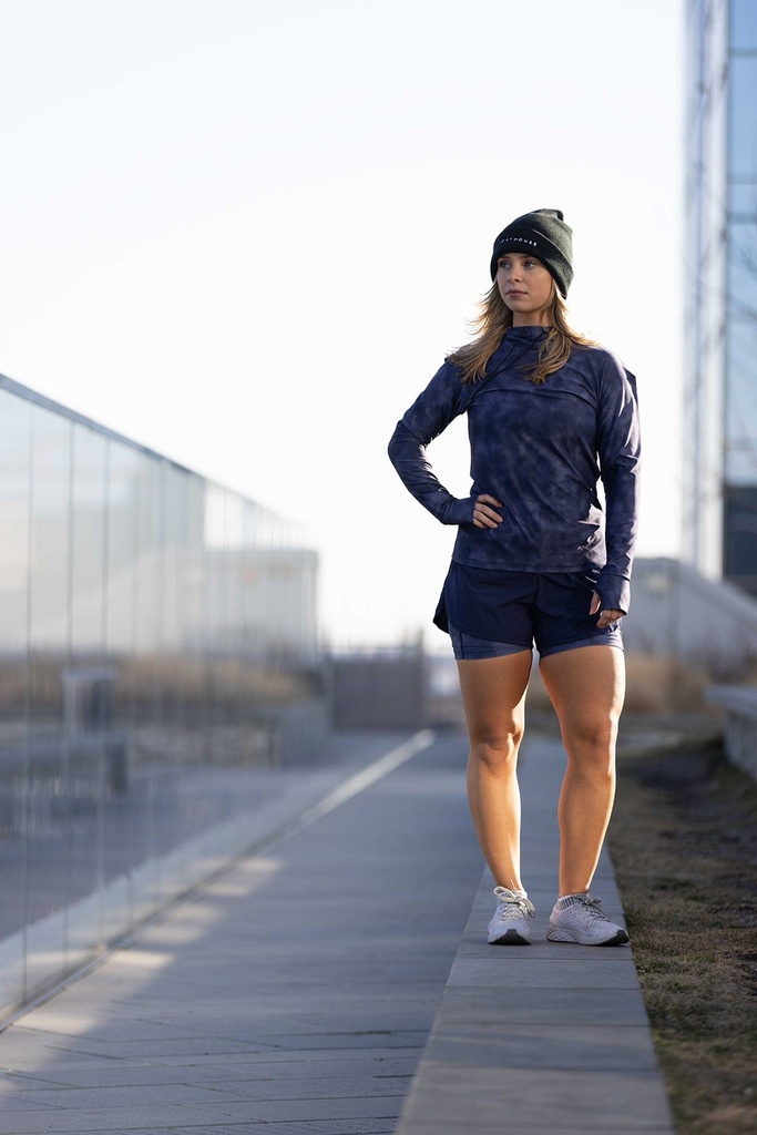 BOATHOUSE Women's 215 Printed Hooded Compression Top — 2
