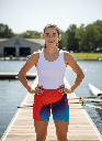 WOMEN'S GRAPHIC ROWING TROU — 2