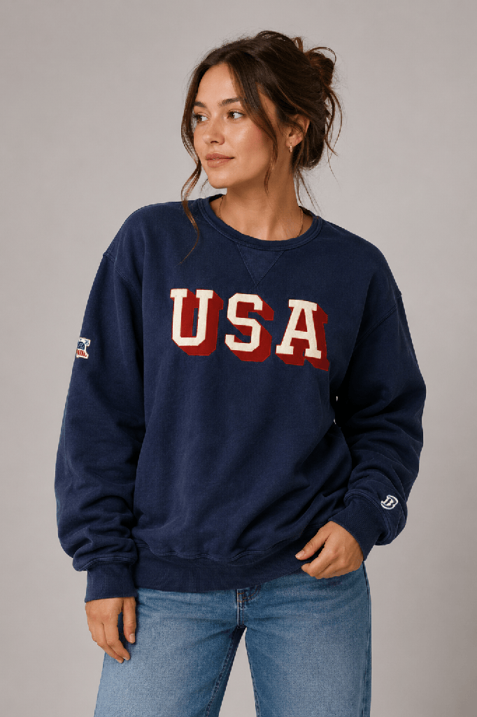 Boathouse USA French Terry Crew — 3