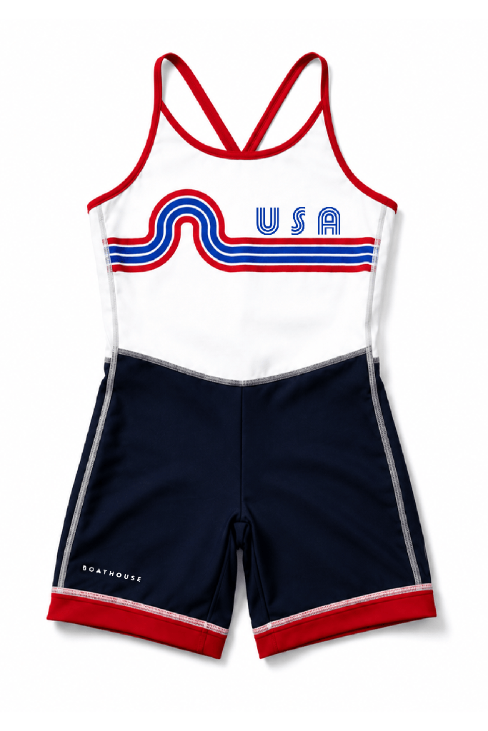 WOMEN'S Retro USA FREEDOM II UNISUIT — 1