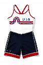 WOMEN'S Retro USA FREEDOM II UNISUIT — 1